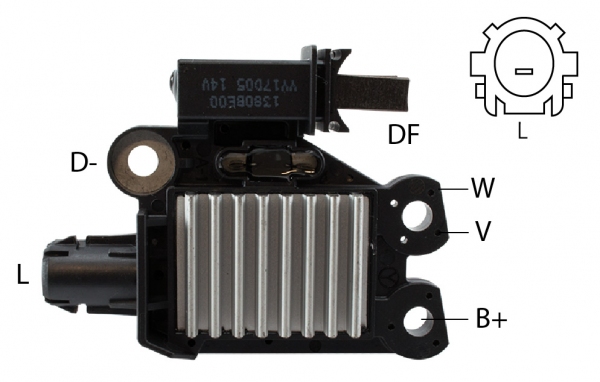 V2612192 - REG.VALEO TOYOTA ETIOS